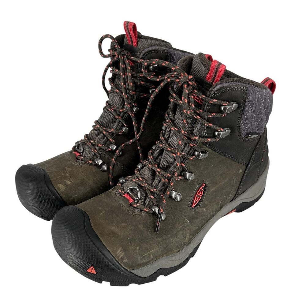 Keen Revel III Womens Hiking Boots Size 9 Polar Insulated Waterproof 1013212